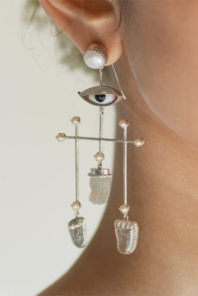 Pichwai Maha Rasa Earrings - CiceroniEarringsBaka