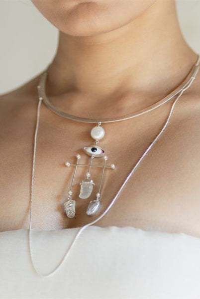 Pichwai Maha Rasa Necklace - CiceroniBaka