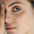 Pichwai Netra Nose Pin - CiceroniBaka