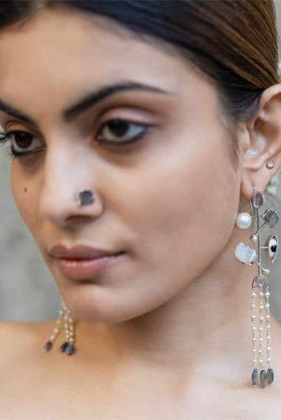 Pichwai Raasleela Earrings - CiceroniEarringsBaka