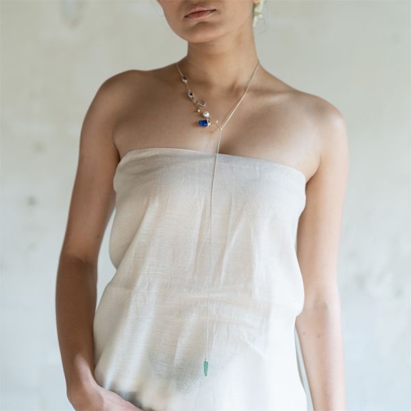 Pichwai Sharad Purnima Necklace - CiceroniBaka