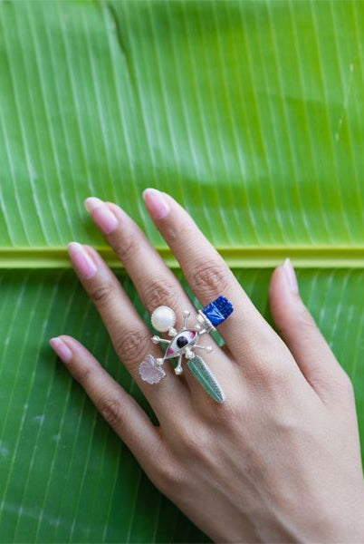 Pichwai Sharad Purnima Ring - CiceroniRingBaka