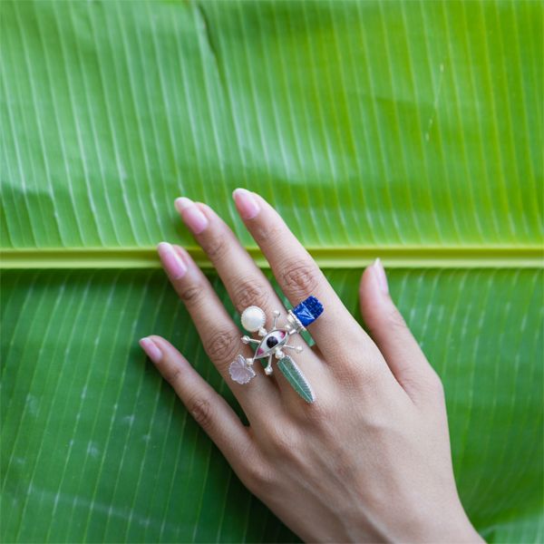 Pichwai Sharad Purnima Ring - CiceroniRingBaka