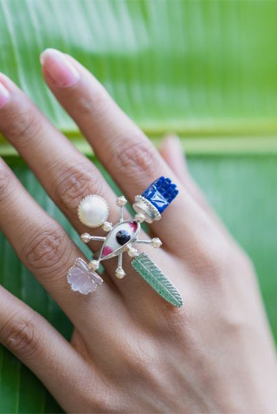 Pichwai Sharad Purnima Ring - CiceroniRingBaka