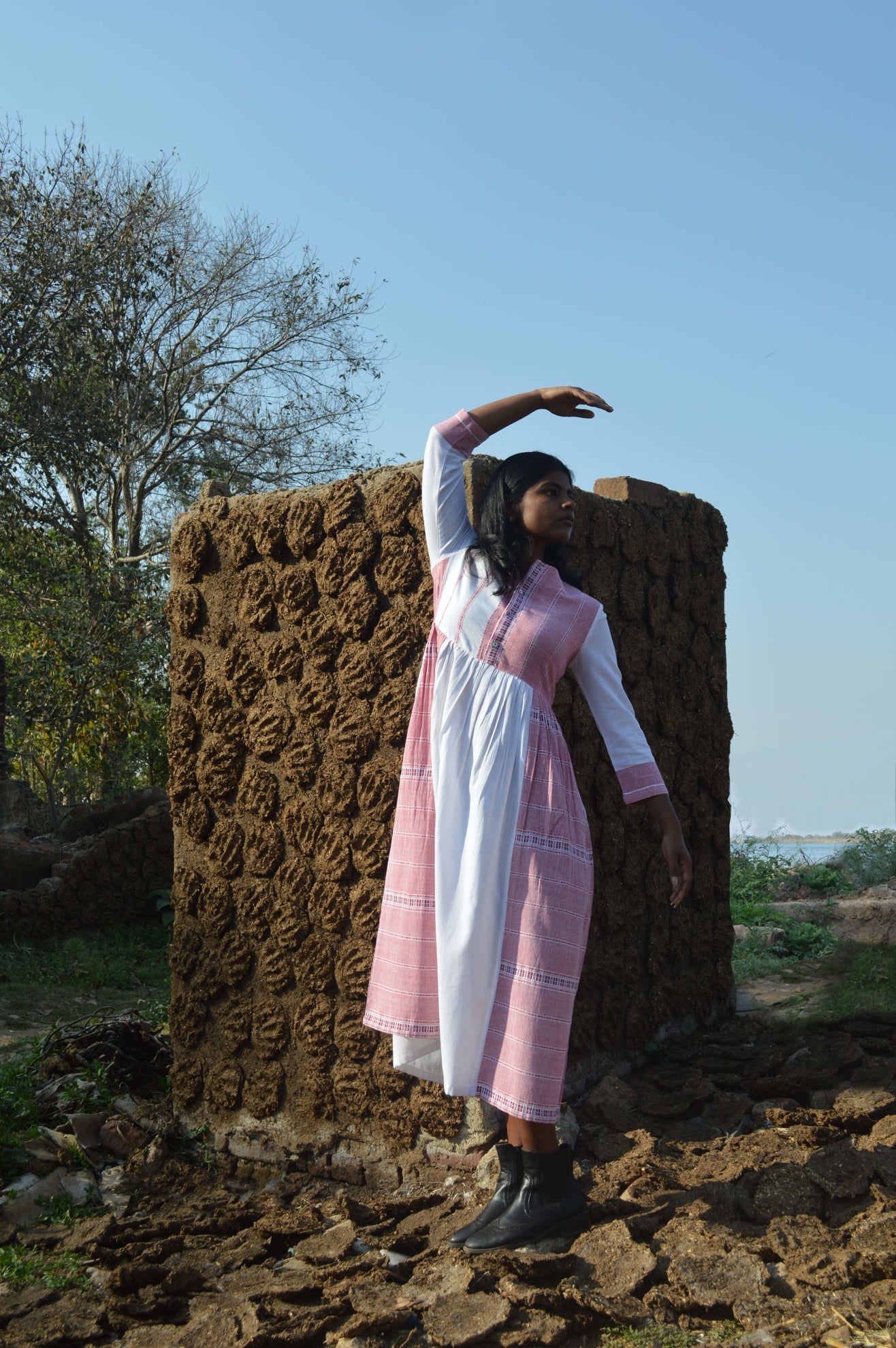 Pindna Gather Women Dress - CiceroniJohargram