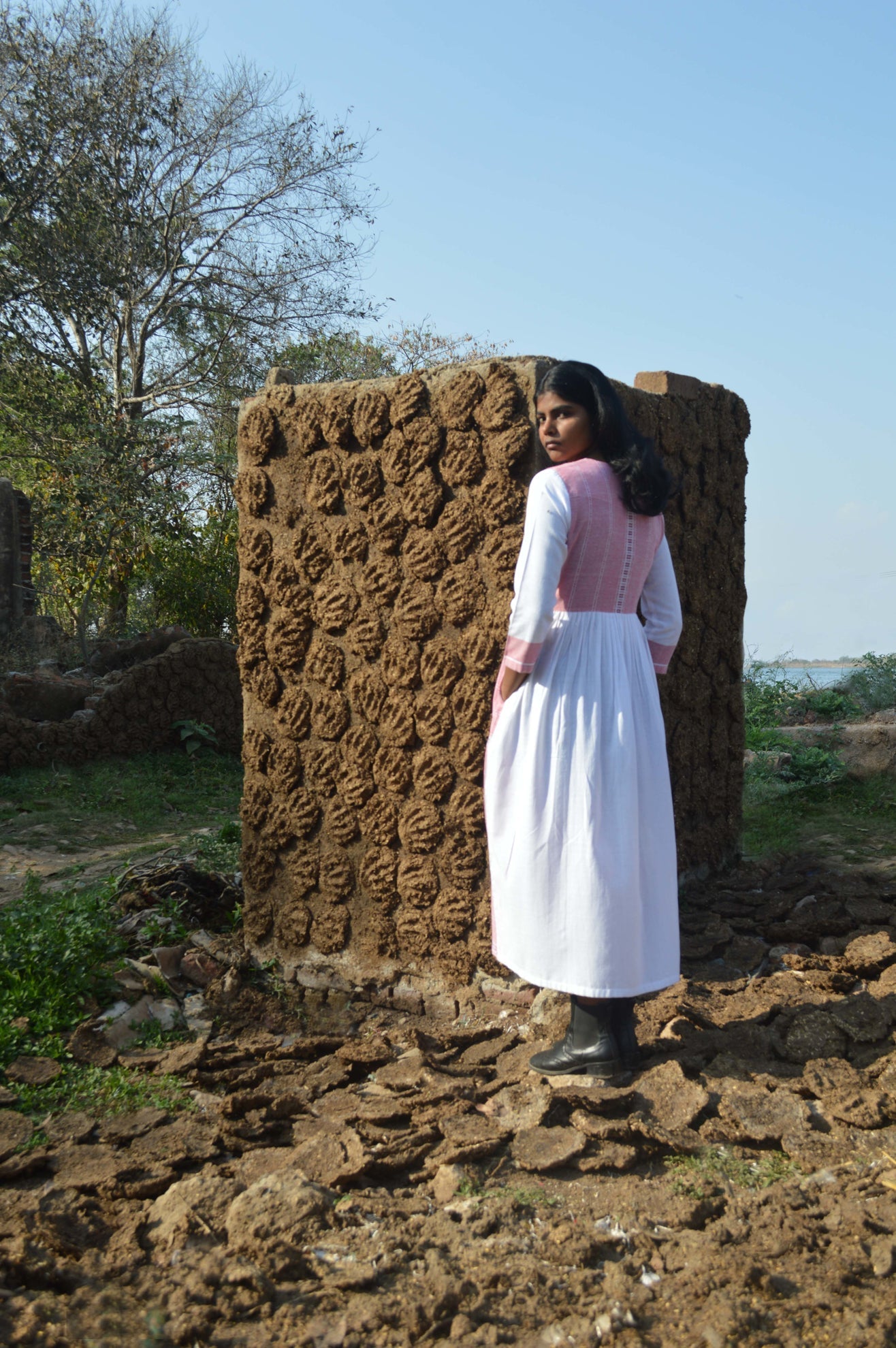 Pindna Gather Women Dress - CiceroniJohargram