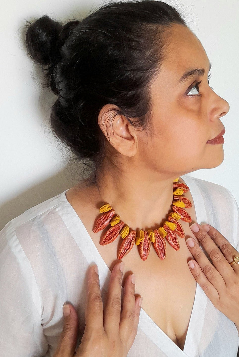 Pod Necklace - CiceroniNeckpieceAranya Earthcraft