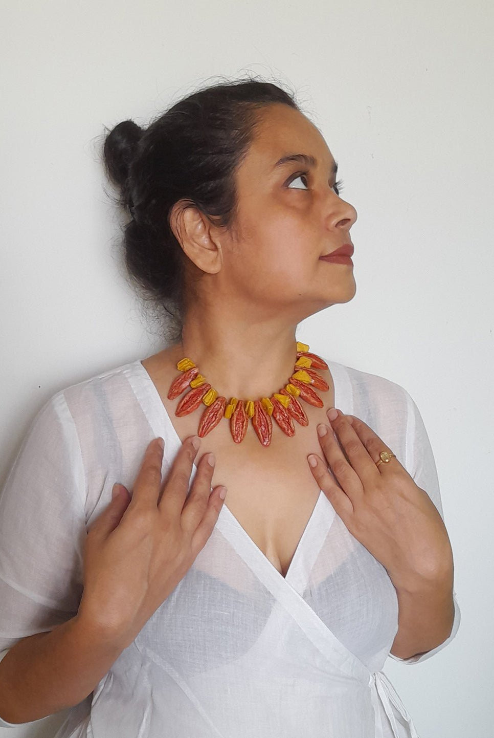 Pod Necklace - CiceroniNeckpieceAranya Earthcraft