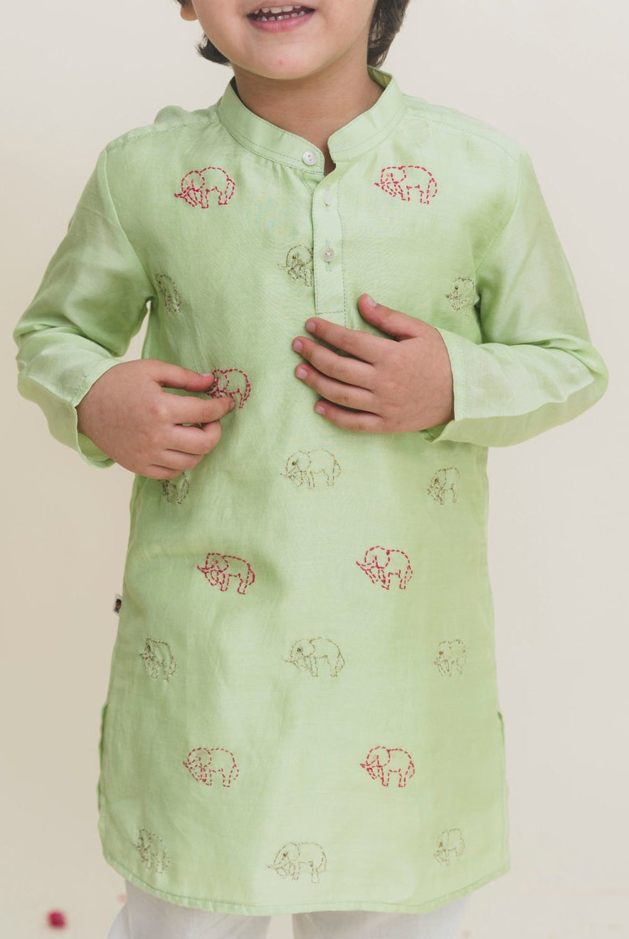 Pre-Festive Katha Kurta Pajama - CiceroniMr. Brat