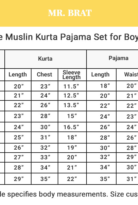Pre-Festive Muslin Kurta Pajama Set for Boys - CiceroniMr. Brat