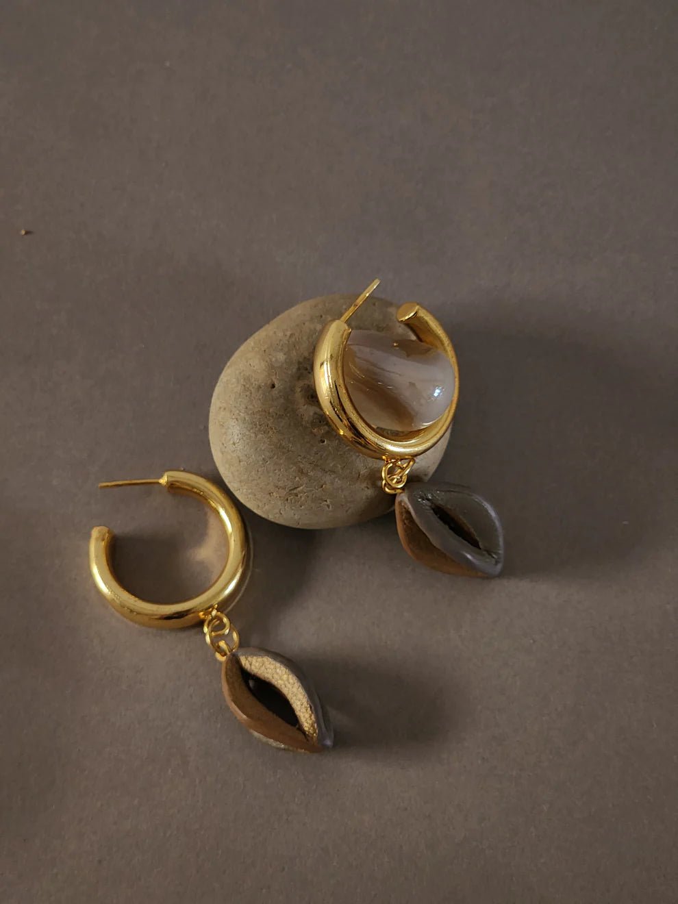 Prism hoops - CiceroniEarringsNoupelle