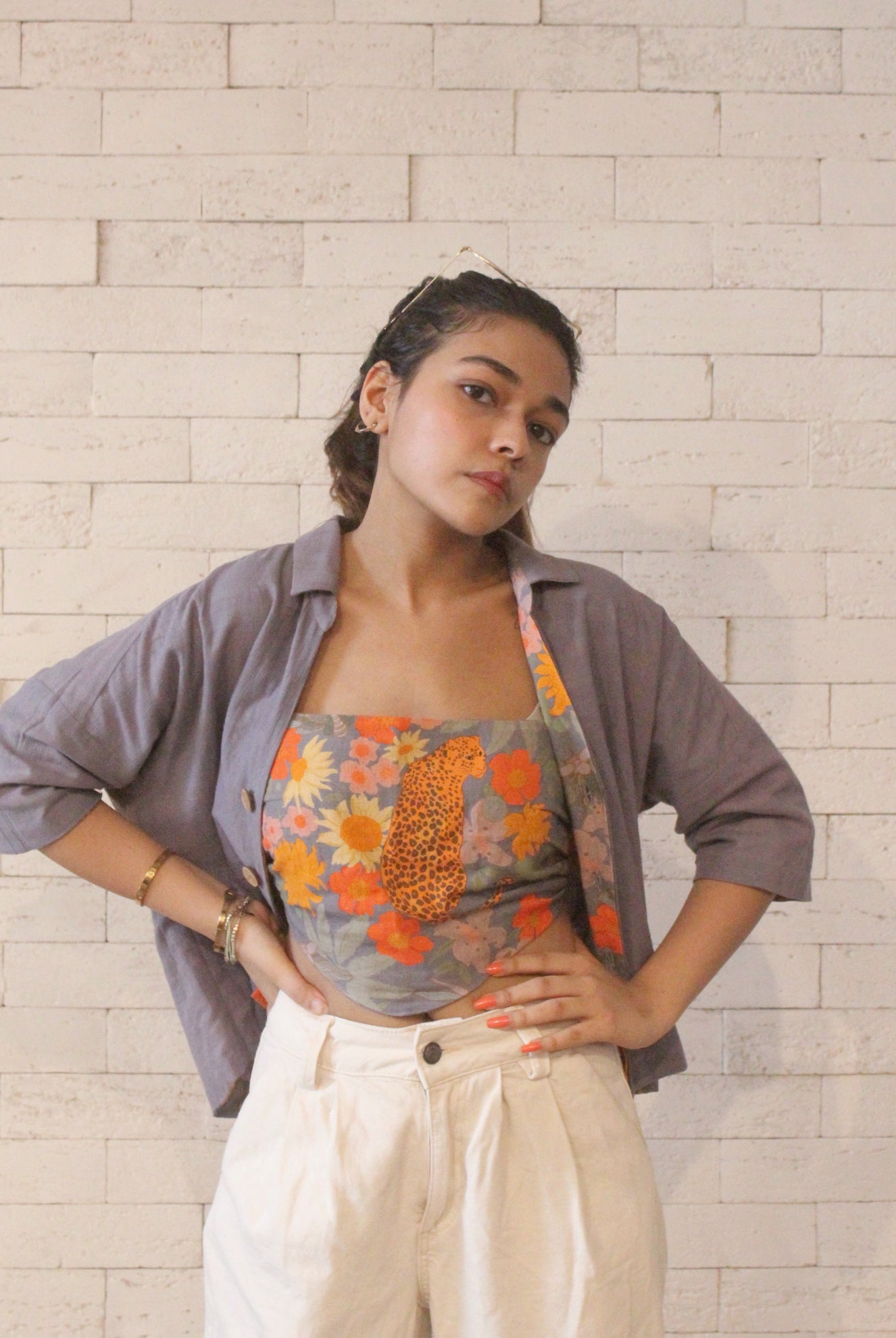 Purple Reversible Shirt - CiceroniLabel Sugar