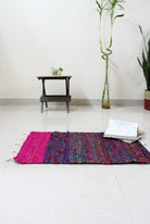 Raspberry Dhurrie - CiceroniThe Mango Tree