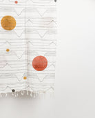 Red Sun Moon Scarf - CiceroniRias Jaipur