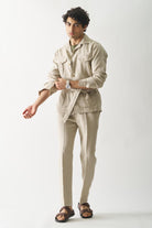 Regal Tranquillity Linen Jacket - CiceroniJacketsCultura Studio