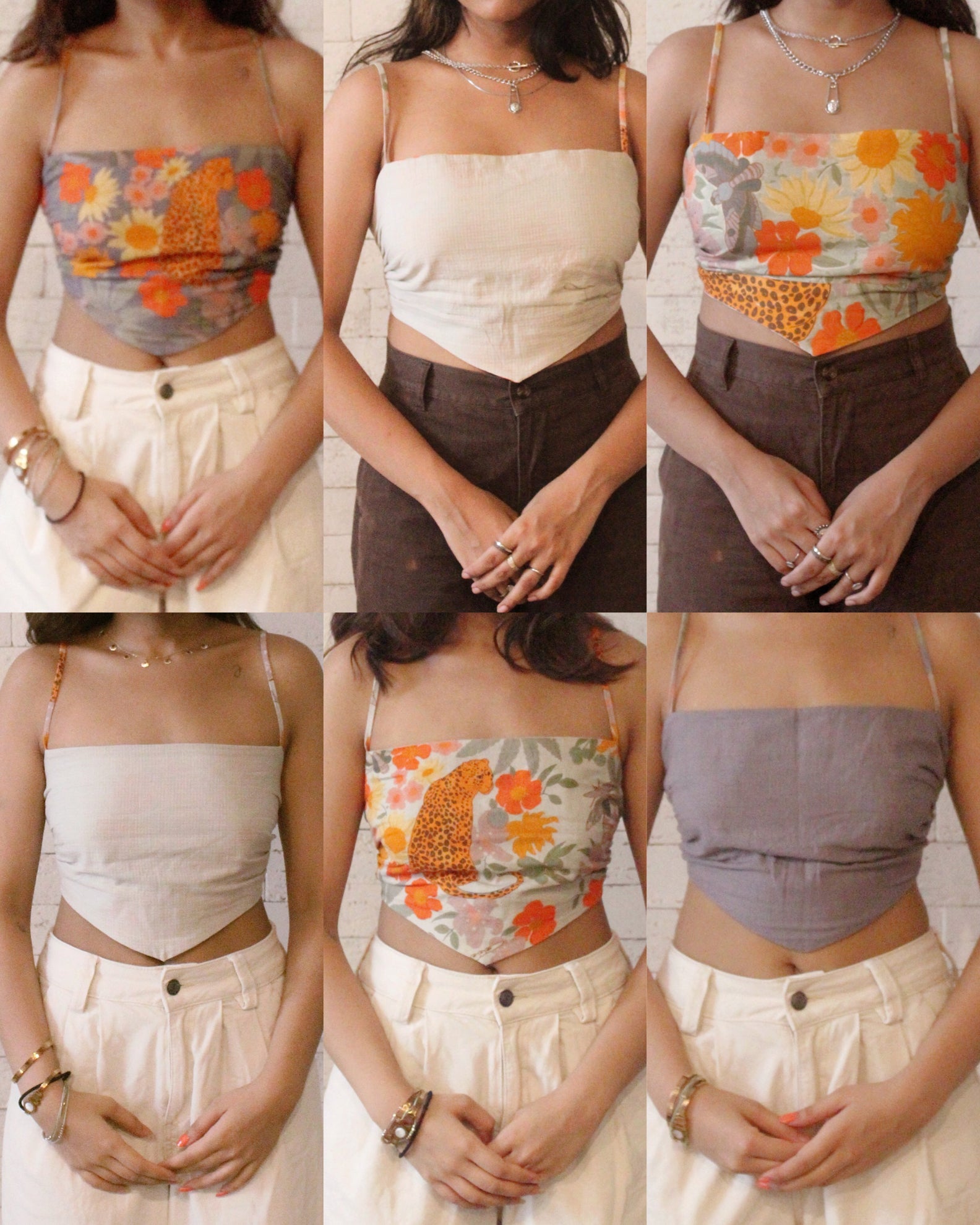 Reversible Bandana Top - CiceroniLabel Sugar