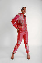 Roma Upcyled Silk Pant - CiceroniPantsshriya singhi