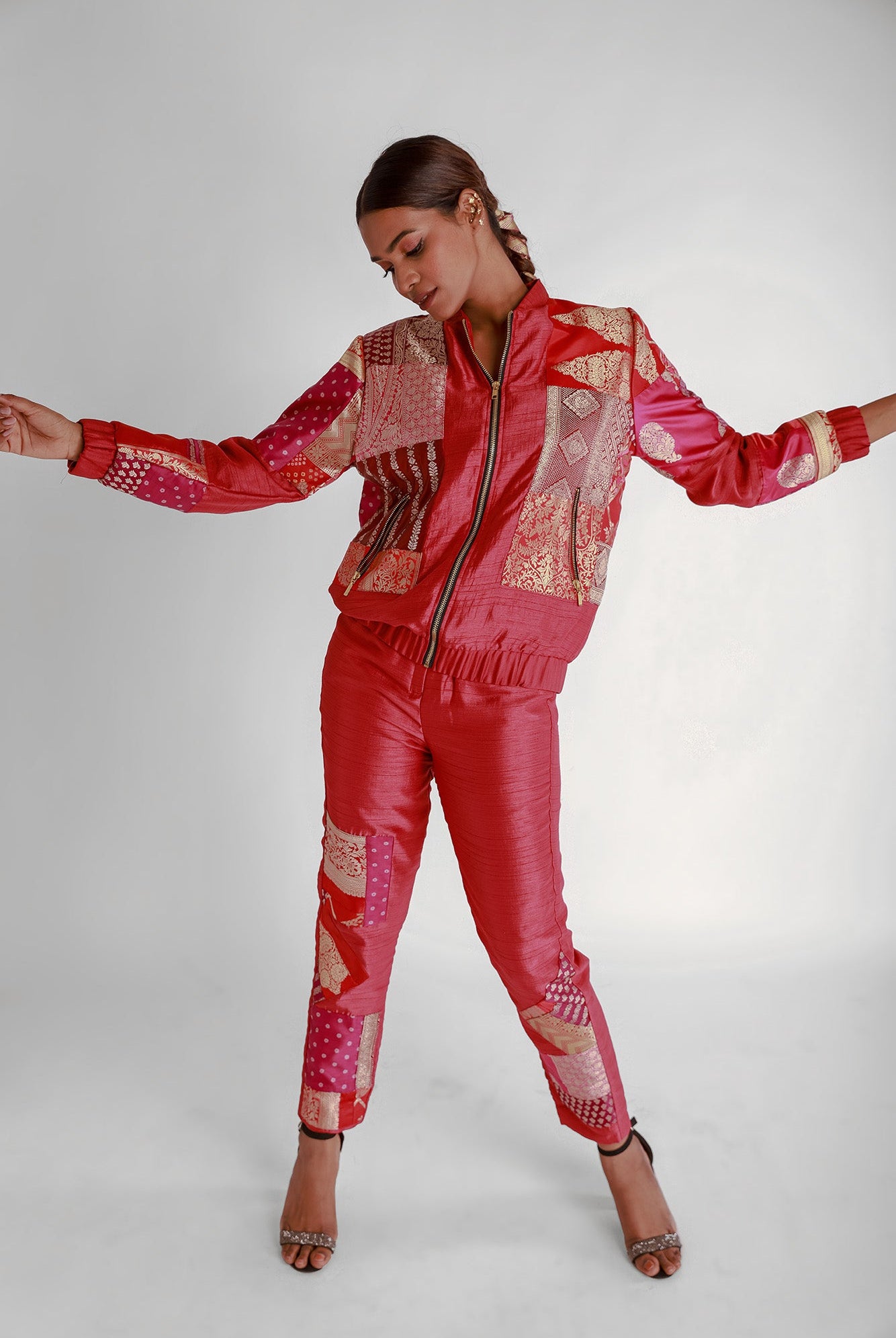 Roma Upcyled Silk Pant - CiceroniPantsshriya singhi