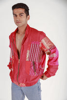 Roma Upcyled Unisex Silk Bomber Jacket 2.0 - CiceroniBlazers, Jacketsshriya singhi
