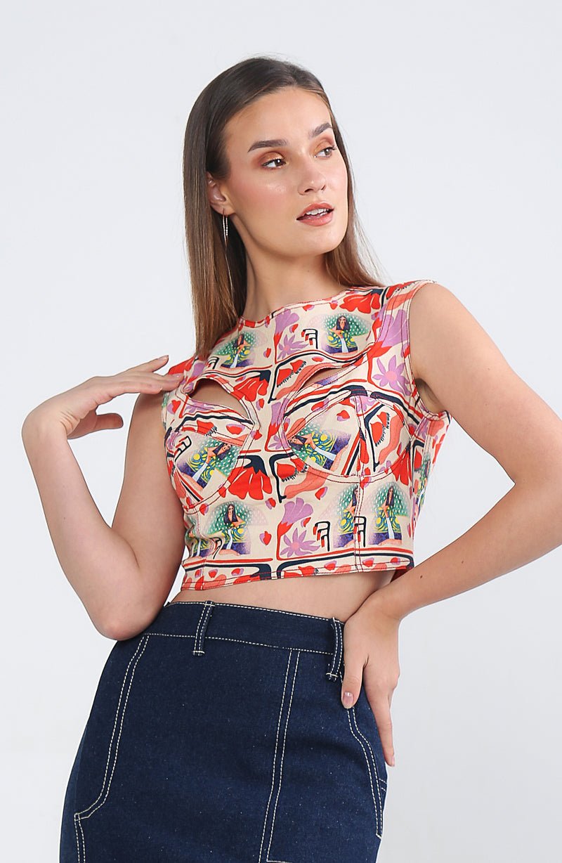 Rose Bud Crop Top - CiceroniCrop TopEkastories