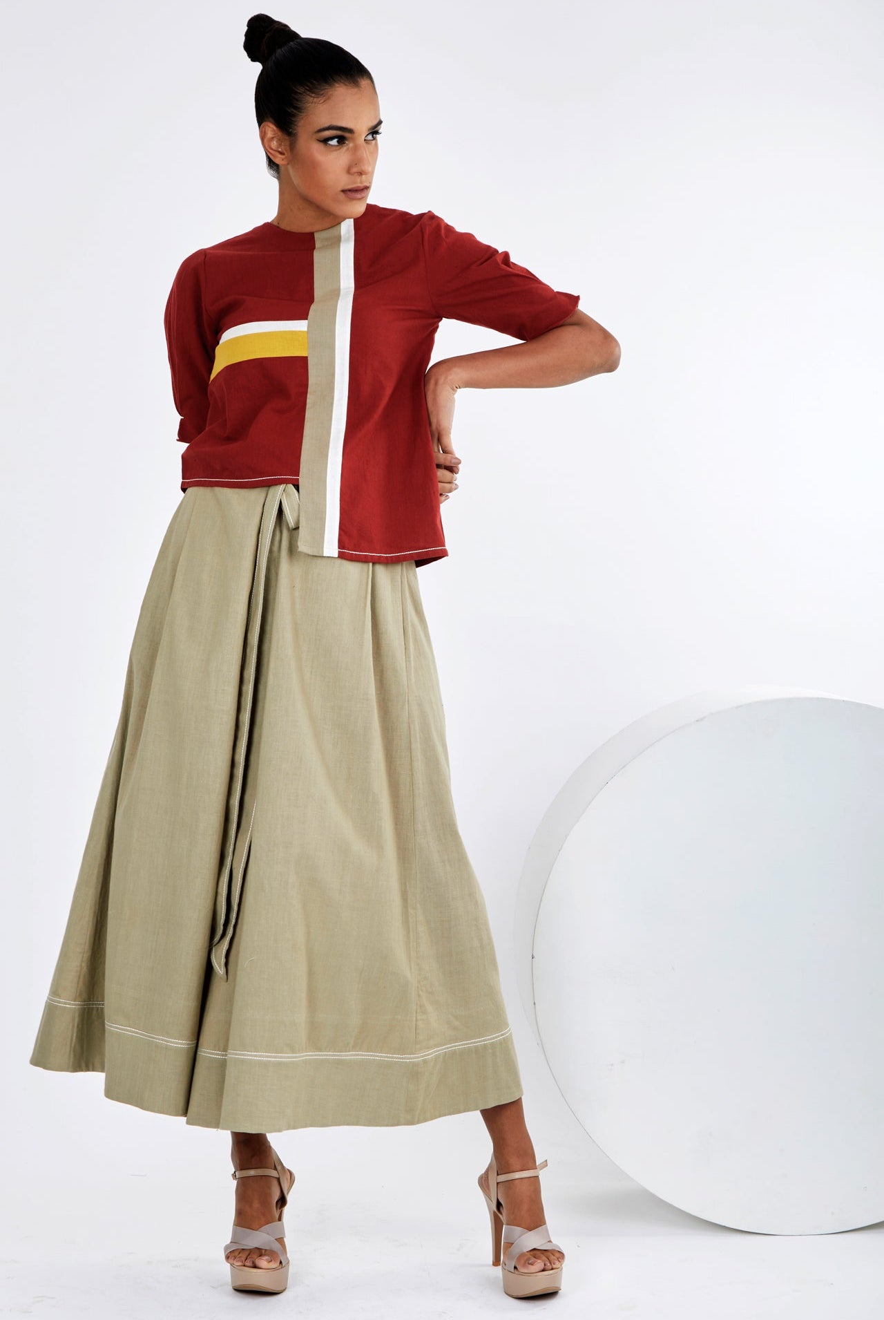 Roy + Oshi - Brick-Mortar Top with Fisherman Pants - CiceroniCo-ord SetMadder Much