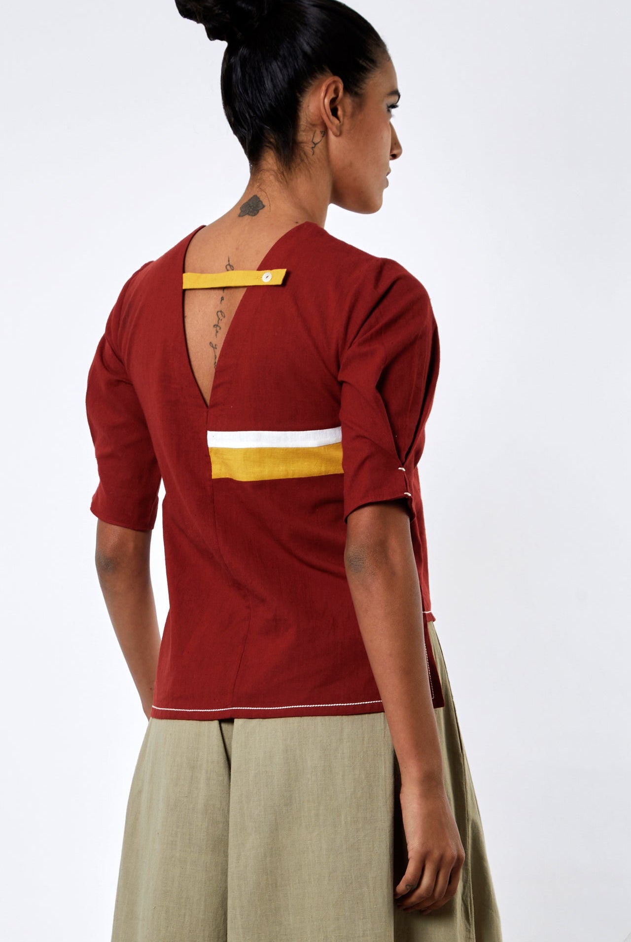 Roy + Oshi - Brick-Mortar Top with Fisherman Pants - CiceroniCo-ord SetMadder Much