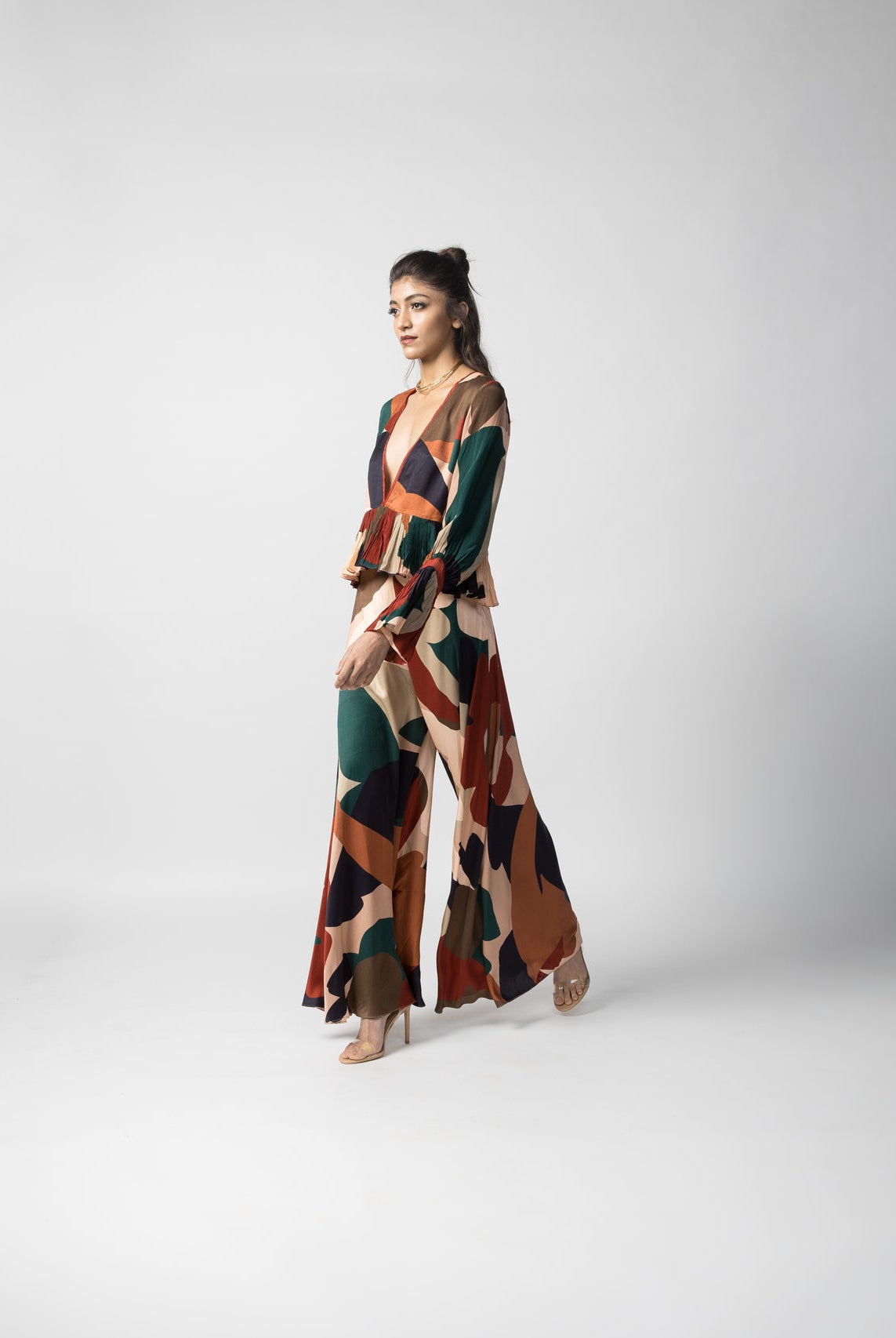 Ruby Peplum Co-ord Set - CiceroniCo-ord SetAdvait