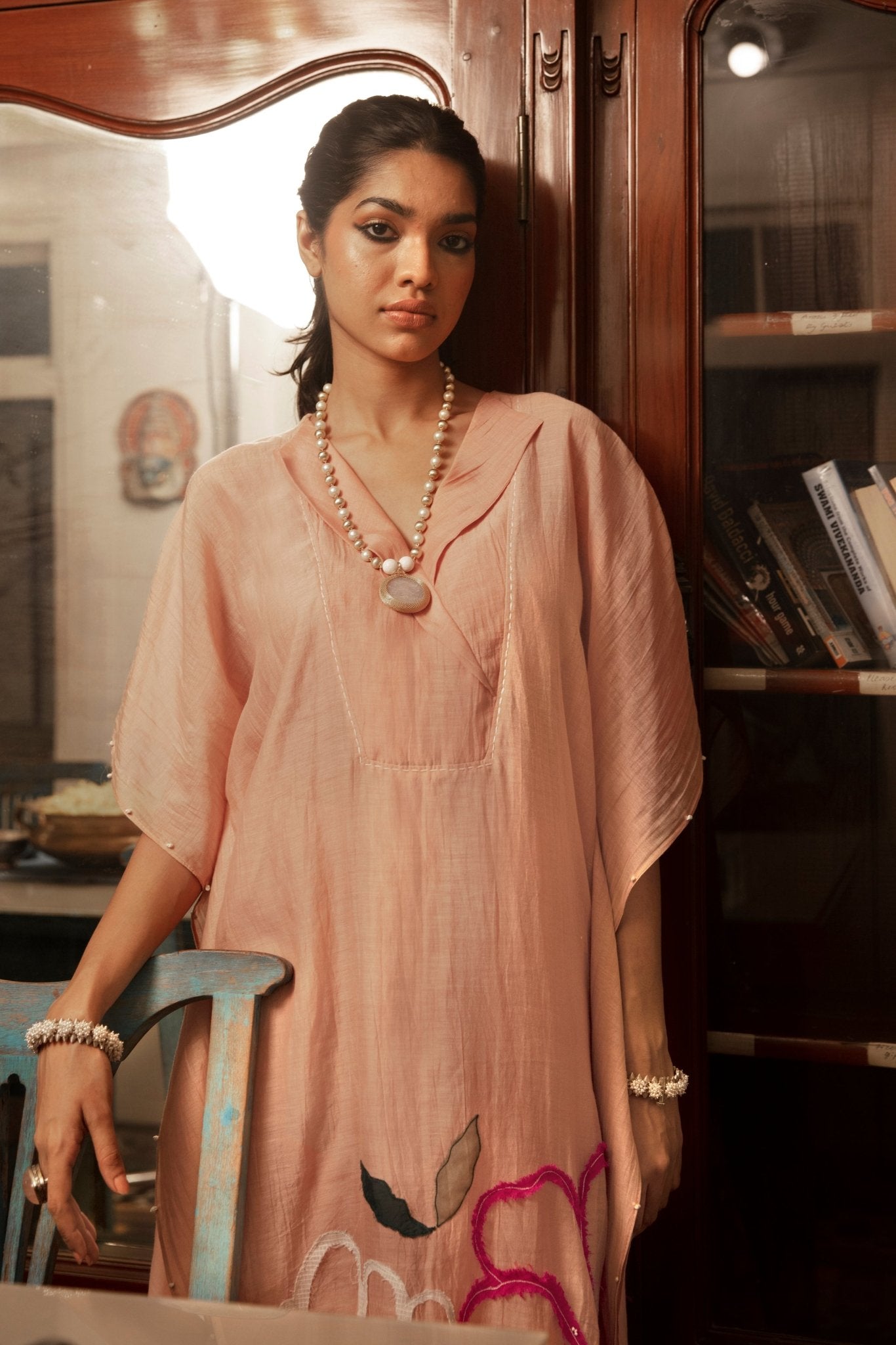 Rysa Kaftan & Sharara Set - CiceroniKurta Set, Festive wearChambray & Co.