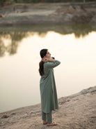 Sage Green Kurta Set - CiceroniCo-ord SetMaidaan