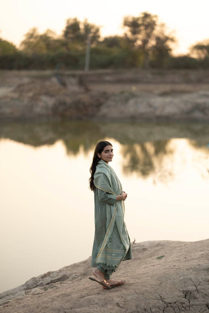 Sage Green Kurta Set - CiceroniCo-ord SetMaidaan