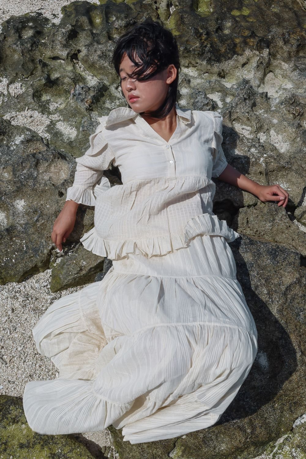 Sakhi Skirt-Warm White - CiceroniSkirtsRAAS Life