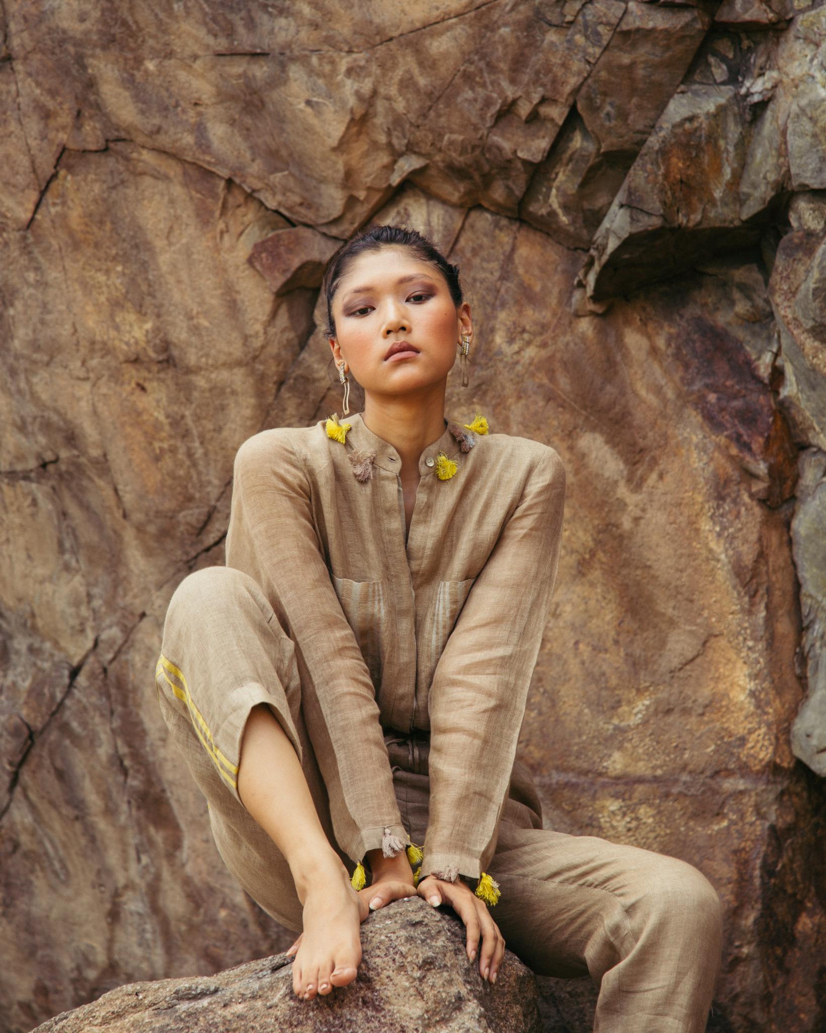 Sand Jumpsuit - CiceroniJumpsuitPriyanca Khanna