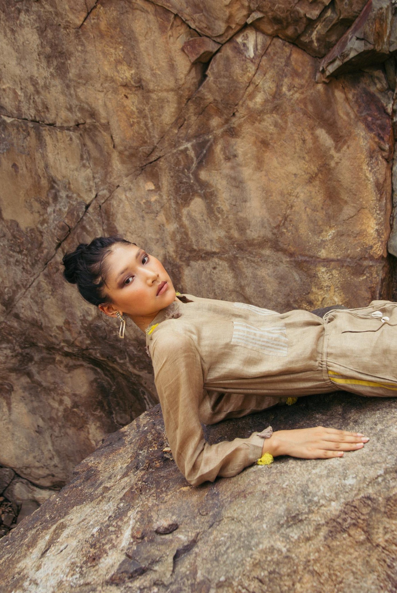 Sand Jumpsuit - CiceroniJumpsuitPriyanca Khanna