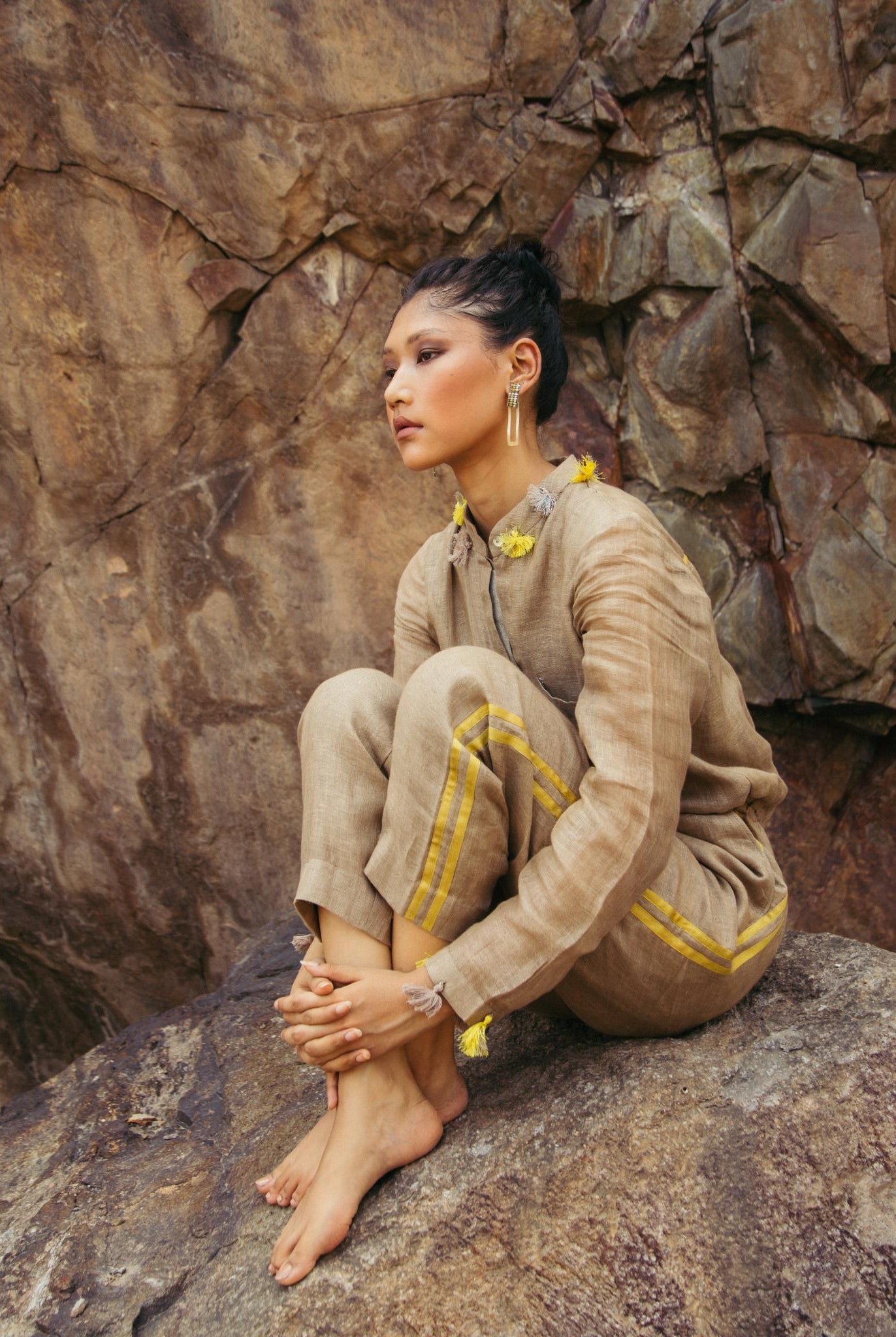 Sand Jumpsuit - CiceroniJumpsuitPriyanca Khanna