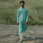 Sapphire Angarkha Kurta - CiceroniNirjara