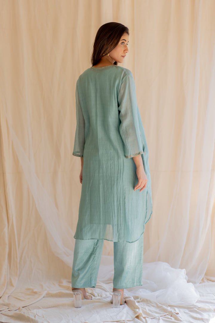 Sapphire Gul Seedh Kurta Set - CiceroniNirjara