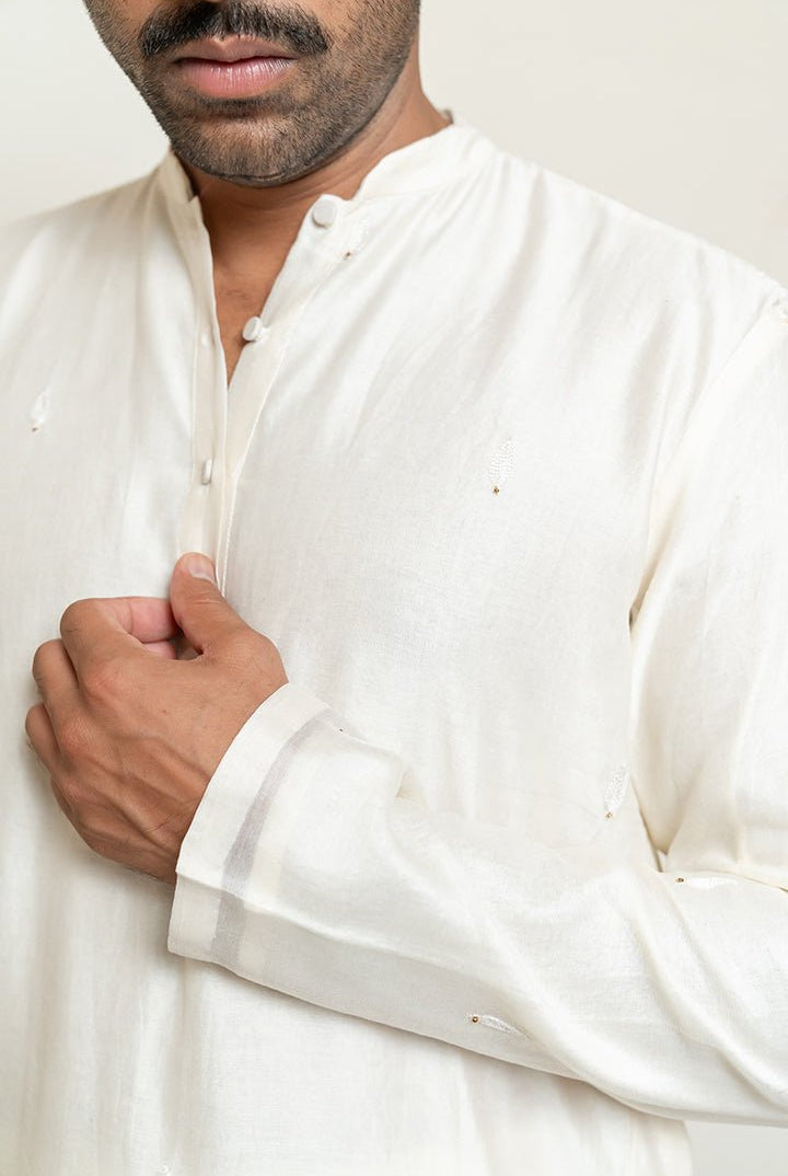 Sarv Kurta - Ivory - CiceroniKurtaNirjara