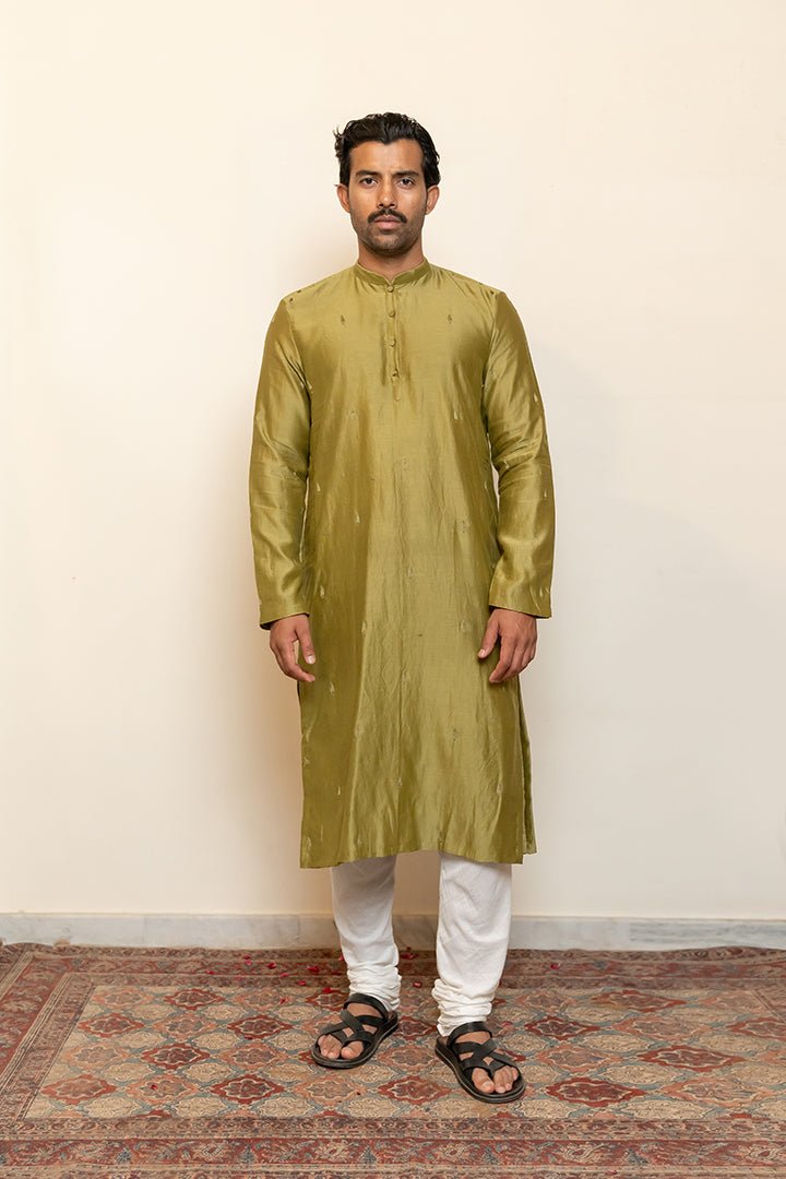 Sarv Kurta - Sage Green - CiceroniKurtaNirjara