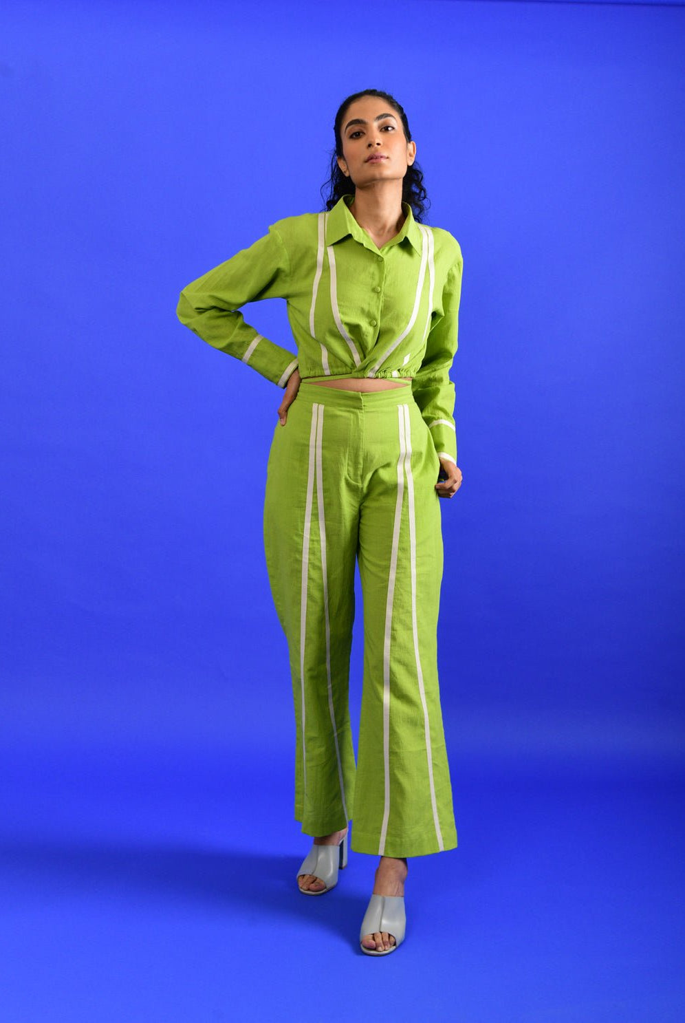 Scream Green Co-ord Set - CiceroniCo-ord SetRias Jaipur