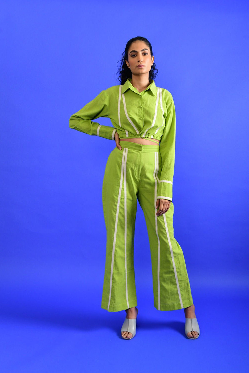 Scream Green Co-ord Set - CiceroniCo-ord SetRias Jaipur