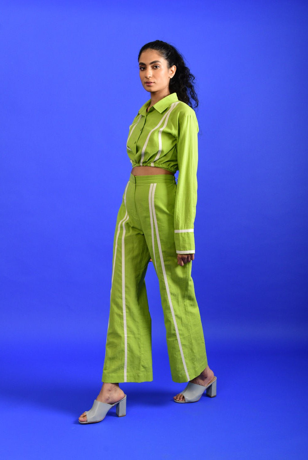 Scream Green Co-ord Set - CiceroniCo-ord SetRias Jaipur