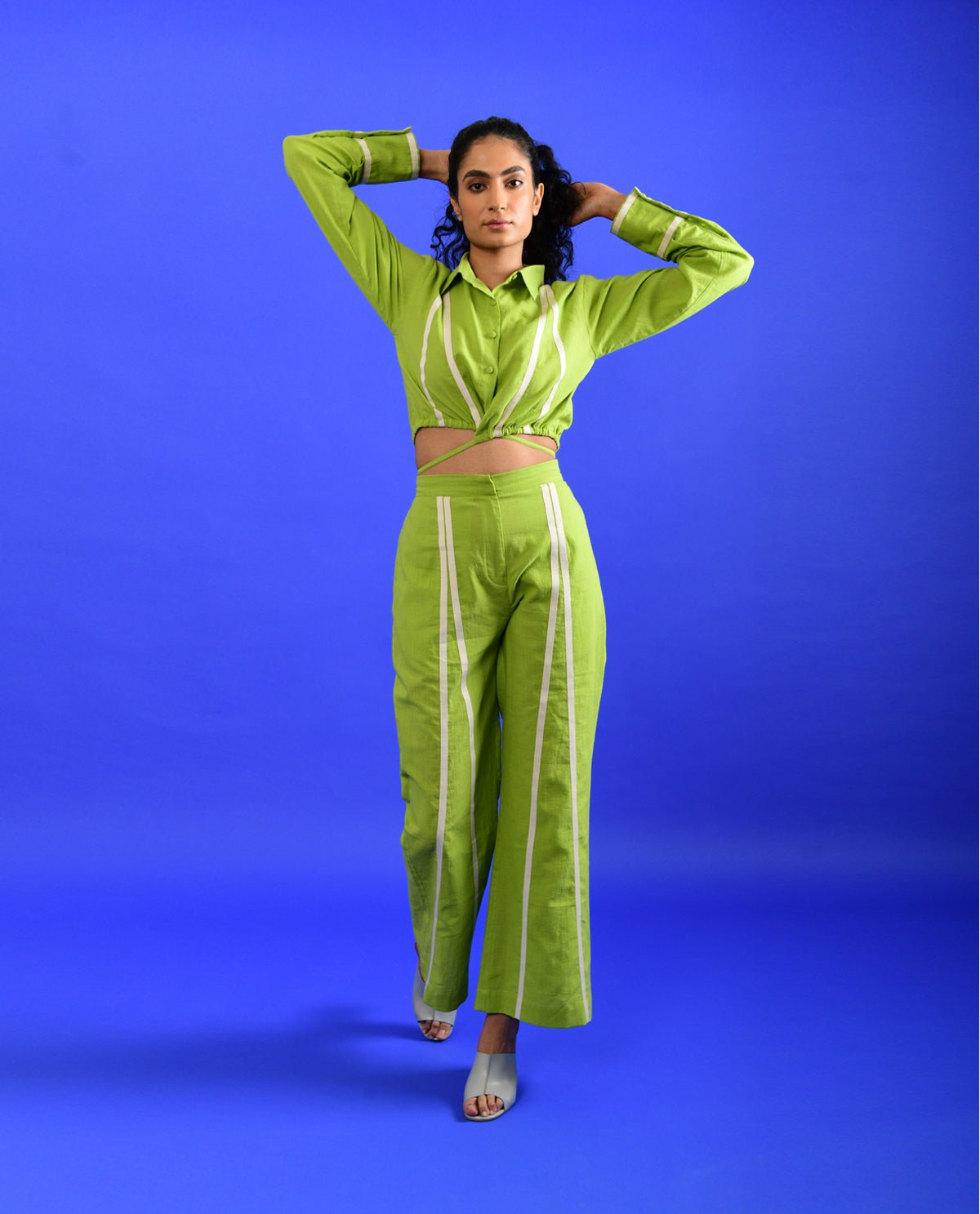 Scream Green Co-ord Set - CiceroniCo-ord SetRias Jaipur