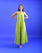 Scream Green Jumpsuit - CiceroniJumpsuitRias Jaipur