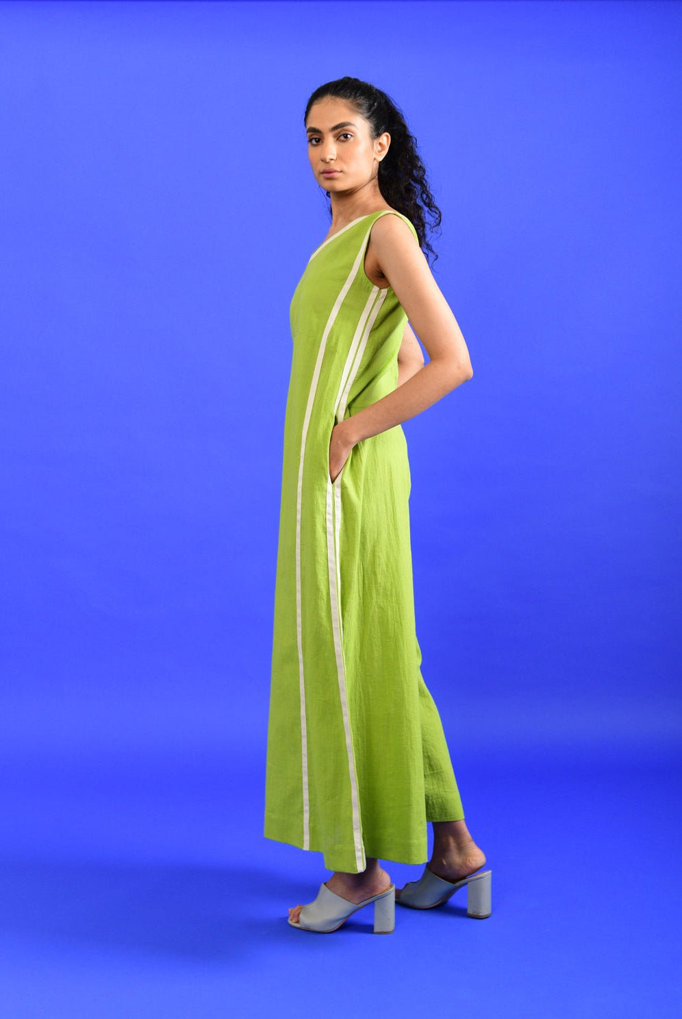 Scream Green Jumpsuit - CiceroniJumpsuitRias Jaipur