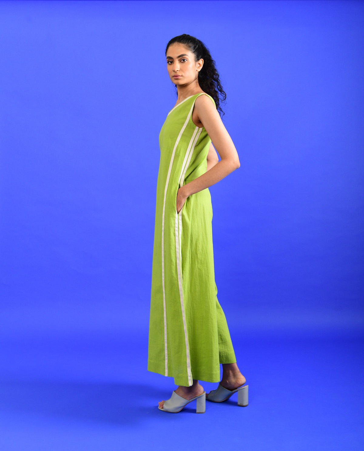 Scream Green Jumpsuit - CiceroniJumpsuitRias Jaipur
