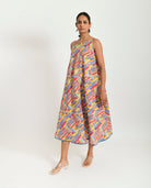 Scribble Hand Block Maxi - CiceroniDressesRias Jaipur