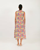 Scribble Side Cut Dress - CiceroniDressesRias Jaipur