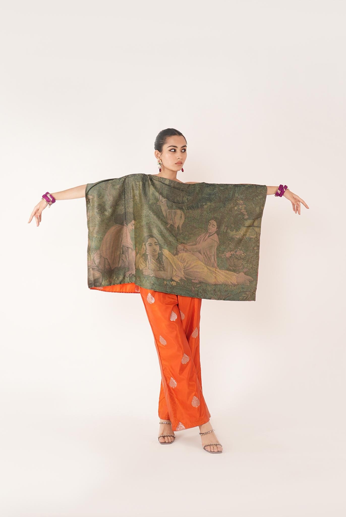 Shakuntala Silk Co-ord Set - CiceroniCo-ord SetShriya Singhi