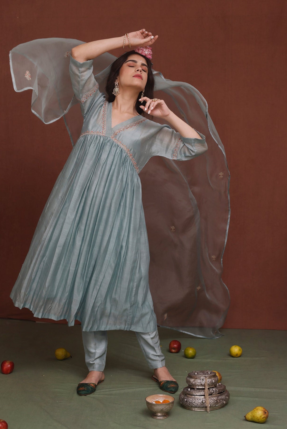 Shashi kurta set - CiceroniKurta Set, Festive wearChokhi Chorri