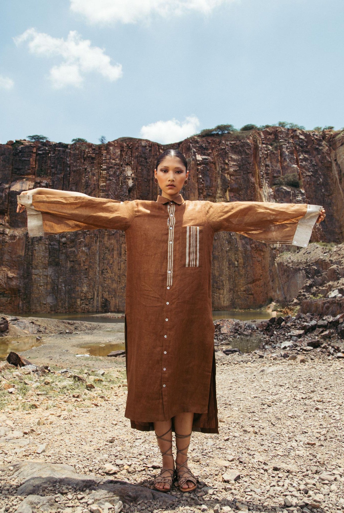 Shirt Dress - CiceroniDressesPriyanca Khanna